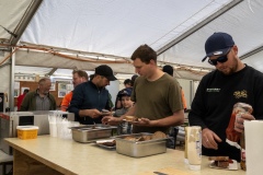 25. April 2026. Schwingen - Emmentalisches Schwingfest Oberdiessbach 1.-3. Mai 2026. 8. Aufbautag. (Bild: Rolf Eicher)