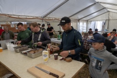 25. April 2026. Schwingen - Emmentalisches Schwingfest Oberdiessbach 1.-3. Mai 2026. 8. Aufbautag. (Bild: Rolf Eicher)