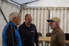 18. April 2026. Schwingen - Emmentalisches Schwingfest Oberdiessbach 1.-3. Mai 2026. 2. Aufbautag. (Bild: Rolf Eicher)