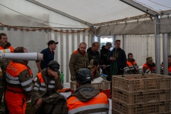 5. Mai 2026. Schwingen - Emmentalisches Schwingfest Oberdiessbach 1.-3. Mai 2026.  2 Abbautag. (Bild: Rolf Eicher)