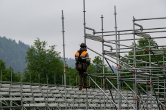 5. Mai 2026. Schwingen - Emmentalisches Schwingfest Oberdiessbach 1.-3. Mai 2026.  2 Abbautag. (Bild: Rolf Eicher)