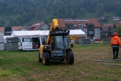 5. Mai 2026. Schwingen - Emmentalisches Schwingfest Oberdiessbach 1.-3. Mai 2026.  2 Abbautag. (Bild: Rolf Eicher)
