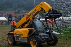 5. Mai 2026. Schwingen - Emmentalisches Schwingfest Oberdiessbach 1.-3. Mai 2026.  2 Abbautag. (Bild: Rolf Eicher)