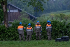 5. Mai 2026. Schwingen - Emmentalisches Schwingfest Oberdiessbach 1.-3. Mai 2026.  2 Abbautag. (Bild: Rolf Eicher)