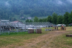 5. Mai 2026. Schwingen - Emmentalisches Schwingfest Oberdiessbach 1.-3. Mai 2026.  2 Abbautag. (Bild: Rolf Eicher)