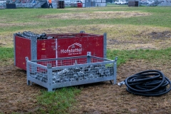 5. Mai 2026. Schwingen - Emmentalisches Schwingfest Oberdiessbach 1.-3. Mai 2026.  2 Abbautag. (Bild: Rolf Eicher)