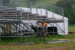 5. Mai 2026. Schwingen - Emmentalisches Schwingfest Oberdiessbach 1.-3. Mai 2026.  2 Abbautag. (Bild: Rolf Eicher)