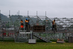 5. Mai 2026. Schwingen - Emmentalisches Schwingfest Oberdiessbach 1.-3. Mai 2026.  2 Abbautag. (Bild: Rolf Eicher)