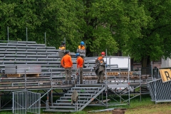 5. Mai 2026. Schwingen - Emmentalisches Schwingfest Oberdiessbach 1.-3. Mai 2026.  2 Abbautag. (Bild: Rolf Eicher)