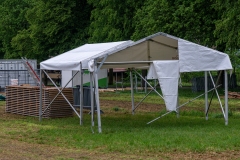 5. Mai 2026. Schwingen - Emmentalisches Schwingfest Oberdiessbach 1.-3. Mai 2026.  2 Abbautag. (Bild: Rolf Eicher)