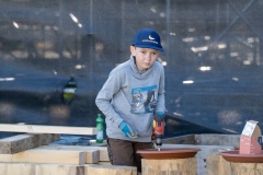 25. April 2026. Schwingen - Emmentalisches Schwingfest Oberdiessbach 1.-3. Mai 2026. 8. Aufbautag. (Bild: Rolf Eicher)