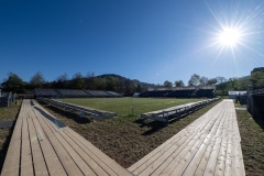 25. April 2026. Schwingen - Emmentalisches Schwingfest Oberdiessbach 1.-3. Mai 2026. 8. Aufbautag. (Bild: Rolf Eicher)