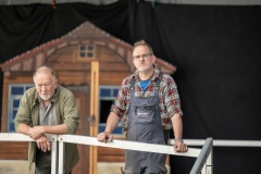 25. April 2026. Schwingen - Emmentalisches Schwingfest Oberdiessbach 1.-3. Mai 2026. 8. Aufbautag. (Bild: Rolf Eicher)