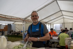 25. April 2026. Schwingen - Emmentalisches Schwingfest Oberdiessbach 1.-3. Mai 2026. 8. Aufbautag. (Bild: Rolf Eicher)