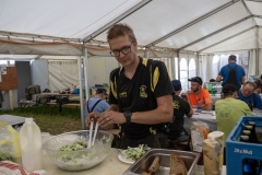 25. April 2026. Schwingen - Emmentalisches Schwingfest Oberdiessbach 1.-3. Mai 2026. 8. Aufbautag. (Bild: Rolf Eicher)
