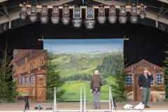 29. April 2026. Schwingen - Emmentalisches Schwingfest Oberdiessbach 1.-3. Mai 2026. 11. Aufbautag. (Bild: Rolf Eicher)