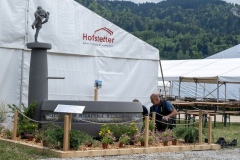 29. April 2026. Schwingen - Emmentalisches Schwingfest Oberdiessbach 1.-3. Mai 2026. 11. Aufbautag. (Bild: Rolf Eicher)