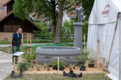 29. April 2026. Schwingen - Emmentalisches Schwingfest Oberdiessbach 1.-3. Mai 2026. 11. Aufbautag. (Bild: Rolf Eicher)