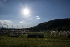 17 April 2026. Schwingen - Emmentalisches Schwingfest Oberdiessbach 1.-3. Mai 2026. 1. Aufbautag. (Bild: Rolf Eicher)