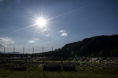 17 April 2026. Schwingen - Emmentalisches Schwingfest Oberdiessbach 1.-3. Mai 2026. 1. Aufbautag. (Bild: Rolf Eicher)