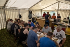 18. April 2026. Schwingen - Emmentalisches Schwingfest Oberdiessbach 1.-3. Mai 2026. 2. Aufbautag. (Bild: Rolf Eicher)