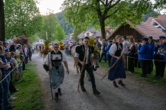 1. Mai 2026. Schwingen - Emmentalisches Schwingfest Oberdiessbach 1.-3. Mai 2026. Alpaufzug der Familien Simon Hadorn und Lukas Hofer (Oberdiessbach). (Bild: Rolf Eicher)