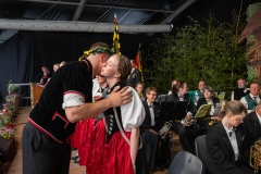 3. Mai 2026. Schwingen - Emmentalisches Schwingfest Oberdiessbach 1.-3. Mai 2026.  Rangverkündigung. (Bild: Rolf Eicher)