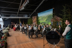 3. Mai 2026. Schwingen - Emmentalisches Schwingfest Oberdiessbach 1.-3. Mai 2026.  Rangverkündigung. (Bild: Rolf Eicher)