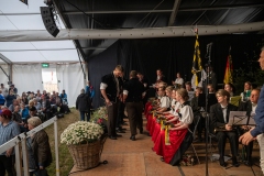 3. Mai 2026. Schwingen - Emmentalisches Schwingfest Oberdiessbach 1.-3. Mai 2026.  Rangverkündigung. (Bild: Rolf Eicher)