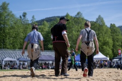 2. Mai 2026. Schwingen - Emmentalischer Nachwuchsschwingertag Oberdiessbach 1.-3. Mai 2026. Kilian Zurflüh gegen Kilian Zbinden.  (Bild: Rolf Eicher)