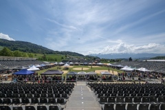 2. Mai 2026. Schwingen - Emmentalischer Nachwuchsschwingertag Oberdiessbach 1.-3. Mai 2026. Festplatz Übersicht. (Bild: Rolf Eicher)