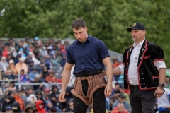 3. Mai 2026. Schwingen - Emmentalisches Schwingfest Oberdiessbach 1.-3. Mai 2026.  Michael Moser (Bild: Rolf Eicher)