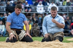 3. Mai 2026. Schwingen - Emmentalisches Schwingfest Oberdiessbach 1.-3. Mai 2026.  Ivan Thöni gegen Thomas Wüthrich (Bild: Rolf Eicher)