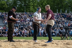 3. Mai 2026. Schwingen - Emmentalisches Schwingfest Oberdiessbach 1.-3. Mai 2026.  Fabio Hiltbrunner gegen Bernhard Kämpf (Bild: Rolf Eicher)