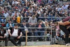 3. Mai 2026. Schwingen - Emmentalisches Schwingfest Oberdiessbach 1.-3. Mai 2026.  Peter Oesch und Pietro Valsacacomo (Bild: Rolf Eicher)